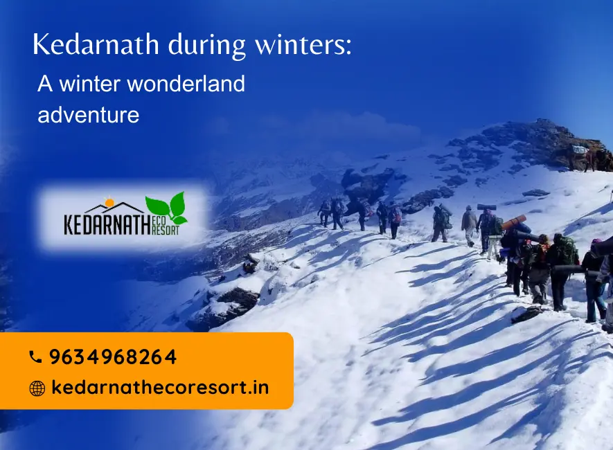 Kedarnath during winter