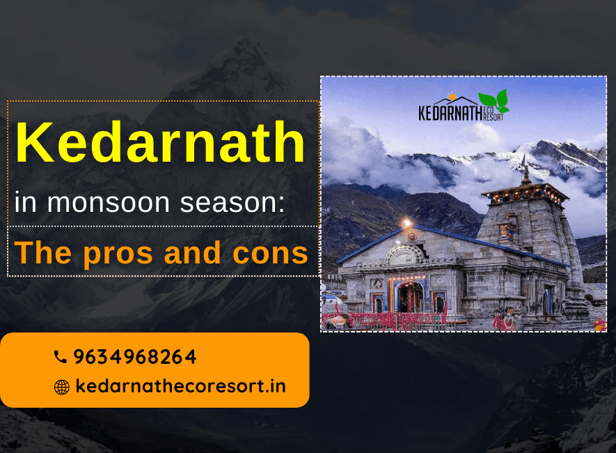 Kedarnath in Monsoon Season